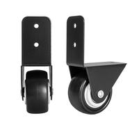 1 par de maletas de repuesto para reparación de ruedas prácticas, accesorios de repuesto con ruedas de repuesto, equipaje portátil de viaje suave