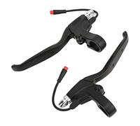 1 Par de Mangos de Freno para Patinete Eléctrico, Palanca de Freno, Mango de Freno Izquierdo Y Derecho con Conector Impermeable de 2 Pines para Patinete Eléctrico de 2 Ruedas