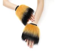 1 Par De Manguitos A Prueba Lujos La Pulsera Invierno Mujeres Más Cálidas Guantes Muñeca Gruesa Guantes Femeninos Elásticos Las Piernas Las Piernas sobre Sola