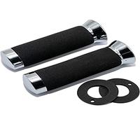 1 par de manillares individuales de espuma para moto, 22 mm