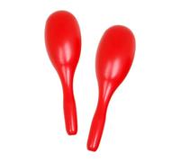 1 par de Maracas juguetes para hacer ruido para fiestas, plástico Maraca Shaker Instrumentos musicales Happy Atmospheres Maker Ritmo Juguetes