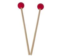 1 par de mazos de marimba con mango de madera, baquetas de lana, accesorios para instrumentos de percusión para principiantes