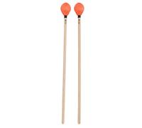 1 par de mazos de marimba con mangos de arce para tocar percusión MQ-06(naranja)