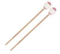 1 par de mazos de marimba, mazos de marimba con teclado de cabeza de lana con mango de arce, palos de instrumentos de percusión para principiantes y amantes de la música (bald wood pole)