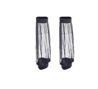 1 par de medias de red para piernas, para exteriores, para pesca, senderismo, camping, agricultura, jardinería