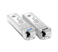 1 par de módulos 10GBASE-BX10-UD BiDi SFP+, TX 1270nm/1330nm, RX 1330nm/1270nm, 10km DOM Simplex LC/UPC SMF transceptor óptico Mini Gbic para redes de enebro JNP-SFP-10G-BX10U/JNP-10U/JNP-1