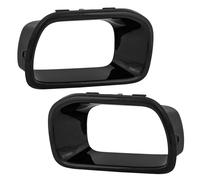 1 par de molduras para el marco del conducto de admisión de aire del parachoques delantero, compatible con BMW MINI Cooper S F55/F56/F57 2014-2021 51117337809 51117337810