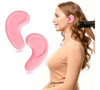 1 par de orejeras para teñir el cabello, resistentes al calor y reutilizables orejeras de silicona para el salón y el hogar teñir el cabello, protección ligera para las orejas, protege la oreja del