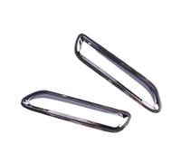 1 par de parachoques trasero luz antiniebla reflector cubierta marco bisel envolvente plata compatible con Sienna 2011 2012 2013 2014 2015 2016 2017 2018 2019 2020