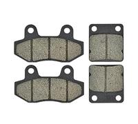 1 par de pastillas de freno compatibles con motocicletas de 50cc a 250cc ATV Quad Go Kart Dirt Bit Bike Scooter Sistemas de frenado hidráulico(Front And Rear)