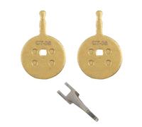 1 par de pastillas de freno de disco de bicicleta de montaña y carretera, placa de fricción de disco, accesorio para bicicleta