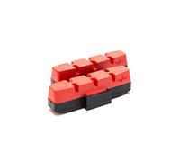 1 par de pastillas de freno hidráulico de llanta Magura mtxtec HS11 22 24 33 66 rojo