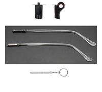 1 par de patas de repuesto para gafas de metal, kit de reparación de patas de repuesto para anteojos, anteojos, reemplazo de patas