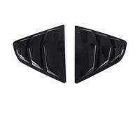 1 par de persianas laterales traseras para coche, cubierta de salida de aire, compatible con Toyota Camry SE, XSE, L, LE, XLE 2018, 2019 y 2020.(Gloss Black)