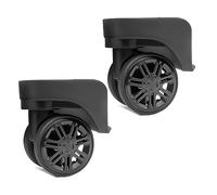 1 par de piezas de repuesto para maleta, con ruedas giratorias de 360 grados, para reparación de alta resistencia, 1