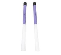 1 par de Pinceles de Tambor, Tonos de Tambor de Nylon Tambores de Arce con Manijas de Percusin Instrumentos para Cajon, Kit de Batera (y Morado
