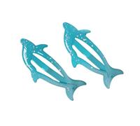 1 par de pinzas laterales para el pelo, tocado para uso diario, accesorio para el pelo de delfín para niña, horquillas, accesorio para el pelo