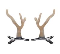 1 par de pinzas para el pelo de cuerno de dragón 3D para Halloween, accesorios de disfraz antiguo, pinzas de pico de pato InsStyle, herramienta de peinado