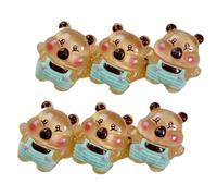 1 par de pinzas para el pelo de resina de dibujos animados con bonito patrón de animales, horquillas para el pelo para niños para atuendos diarios