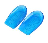 1 par de plantillas de corrección de piernas O/X Gel de silicona Zapatos de soporte para el ortopédico Almohadillas de inserción Copa del talón para la corrección del pie(S34-40)