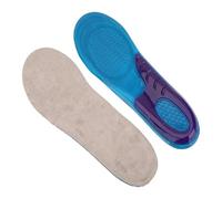 1 par de plantillas de silicona para zapatos, plantilla ortopédica de soporte de arco suave, plantilla deportiva antideslizante para hombre y mujer (UE 33-37)