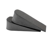 1 par de plantillas duras para aumentar la altura de los tenis con inserción de talón, medias plantillas de 1 a 3 cm para zapatos (hombres de 1 cm)