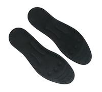 1 par de plantillas líquidas, plantillas a prueba de golpes, plantillas de glicerol, plantillas de masaje, plantillas de tacón alto/553 (Color : Black, Size : XL)