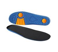 1 par de plantillas ortopédicas de espuma viscoelástica para hombre y mujer, para tenis, zapatos, suela de malla, desodorante, cojín transpirable, para pies para correr (azul, EU39)