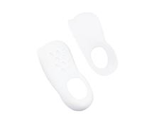 1 par de plantillas ortopédicas para el arco del pie plano, plantillas de soporte de arco unisex (blanco, UE 40-47)
