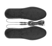 1 par de plantillas térmicas eléctricas para calentar los pies, plantillas calentadas por USB, para esquí, senderismo, camping, pesca