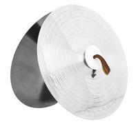 1 par de platillos de aleación de durabilidad para bandas y tambor con asas ergonómicas y correa para el hombro, platillos para eventos comunitarios