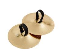 1 par de platillos de mano elegantes para niños pequeños, banda de ritmo, instrumento de percusión musical, juguete para niños, platillos pequeños