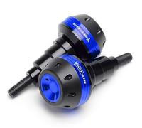 1 par de protectores de aluminio for motocicleta, deslizadores de cuadro compatibles con MT 07 2021 2022 MT-09 MT 09 2014-2020(MT09 blue)