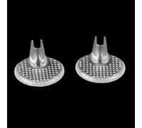 1 par de protectores de dedos de silicona suave para sandalias, almohadillas para antepié, protectores de dedos para aliviar el dolor