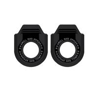 1 par de protectores de manivela para bicicletas, protector de brazo, bielas de pedal, funda protectora universal para ciclismo, accesorios de montaña, bielas y brazos, funda protectora