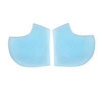 1 par de protectores de talón de gel de silicona, protección contra ampollas, protectores de tobillo para hombres y mujeres