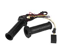 1 par de Puños Calefactables para Motocicleta, Manillar Calefactable de 12V, 22mm, 7/8, Puños Calefactables Eléctricos para Motocicleta