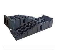1 par de rampas de 7,25 toneladas para coche, rampa de acceso para vehículos, bloque antideslizante para bordillos, escalones en plazas, escalones de garaje, rampas de carga, aparcamientos, etc. 92 x