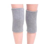 1 par de rodilleras, funda protectora for baile Para La Rodilla | For personas mayores, rodilleras térmicas cálidas de invierno(Grey)