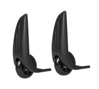 1 par de ruedas de repuesto para equipaje, práctica maleta de repuesto, ruedas de repuesto suaves