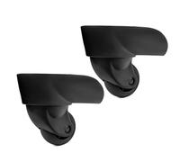 1 par de ruedas de repuesto para maleta de equipaje, ruedas giratorias de 360 grados, rueda resistente, 1