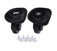 1 Par de Ruedas de Repuesto para Maletas, Ruedas Giratorias de Repuesto para Equipaje Giratorio A35, Ruedas Giratorias Silenciosas para Maletas de Viaje