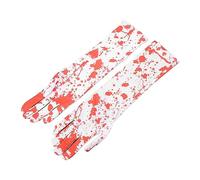 1 par de Sangrientos de Halloween Decoración Accesorio Aterrador Huellas de Manos Sangrientas Accesorios Salpicados de Sangre Divertido Adorno para Decoración de