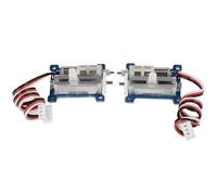 1 par de servos de movimiento lineales de 1,5 g GS1502 JST1.25 con conector para receptor miniatura de motor paralelo accesorios de juego Servo