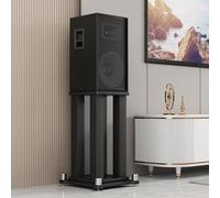 1 par de Soportes for Altavoces, universales de Metal, for Monitor de Escritorio, for Ordenador y estantería.(60cm)