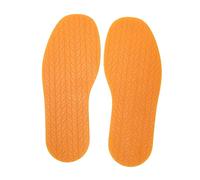 1 par de Suelas Completas para la Reparación de Zapatos, 12.7 Pulgadas de Largo X 4.9 Pulgadas de Reducción de Ruido Antideslizante Suelas de Goma Premium, Reemplazo de Bricolaje (YELLOW)