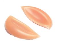 1 par de sujetador de silicona suave transpirable para mujer insertos en el pecho almohadillas potenciadores push-up sujetador almohadilla de moldeo almohadillas