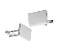 1 par de tachuelas de metal multiusos con patrón geométrico, accesorios de vestido con puños franceses, textura de metal para caballeros, accesorios de camisa, talla única, como se describe, como se