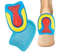 1 Par de Taloneras de Gel de Silicona Antichoque Amortiguador Ortopédicas Talla L - Para Fascitis Plantar, Dolor de Talón de Aquiles, Talonera Antiescaras