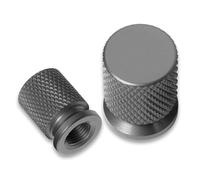 1 par de tapas de válvulas de neumático de motocicleta de aleación de aluminio, coloridas, a prueba de polvo, antifugas, adecuadas para válvulas de neumáticos mejoradas